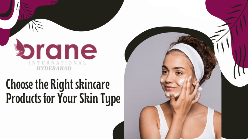 Choose the Right skincare Products for Your Skin Type